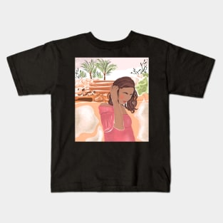 Summer girl Kids T-Shirt